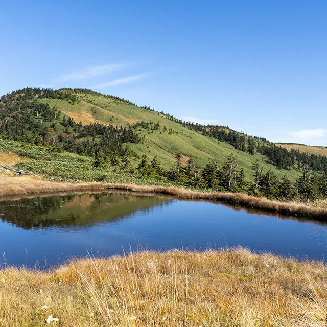 秋の会津駒ヶ岳・中門岳