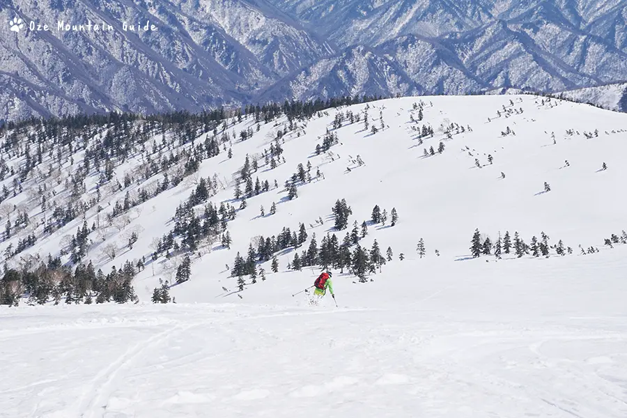 燧ヶ岳BC